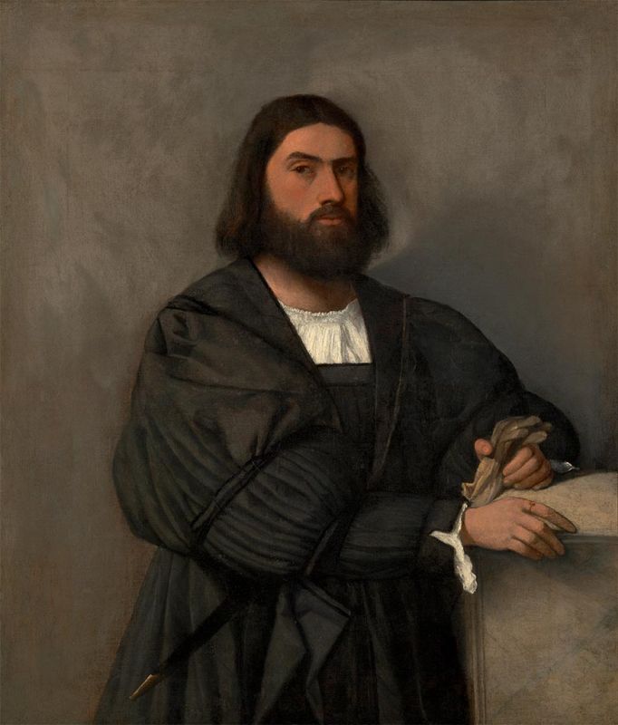 Portrait of a Man, n.d. | Titian | Giclée Canvas Print
