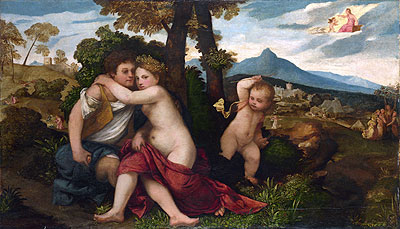 Mythological Scene, n.d. | Titian | Giclée Leinwand Kunstdruck