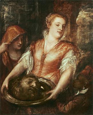 Salome with the Head of John the Baptist, n.d. | Titian | Giclée Canvas Print