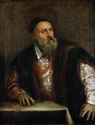 Self Portrait, 1562 | Titian | Giclée Canvas Print