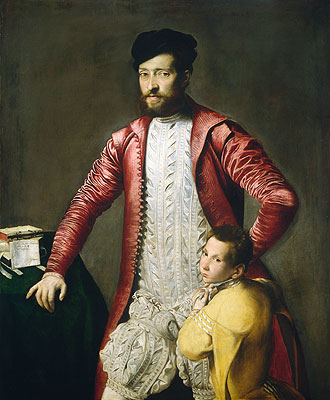 Alessandro Alberti with a Page, n.d. | Titian