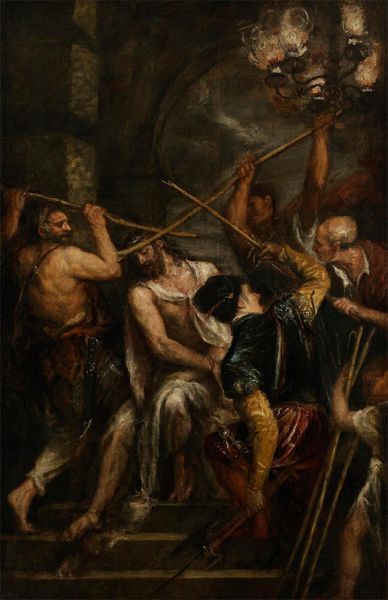 Crowning with Thorns of Christ, c.1570 | Titian | Giclée Canvas Print