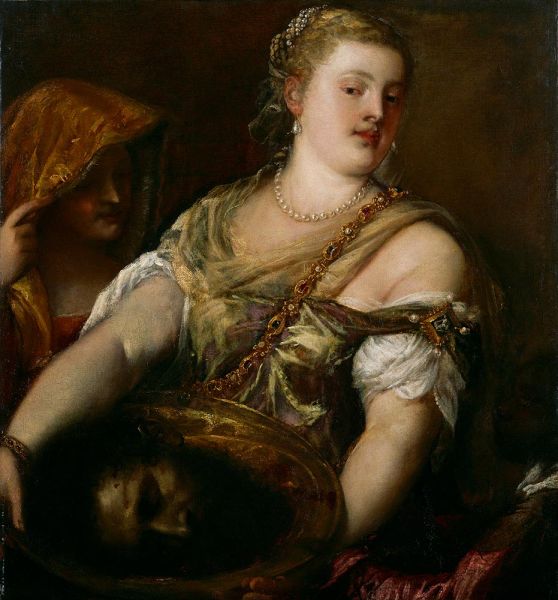 Salome mit dem Haupt Johannes des Täufers, c.1560/70 | Titian