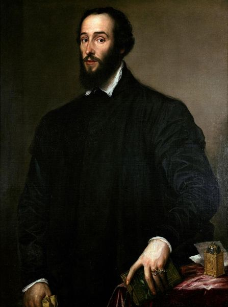 Titian | Antoine Perrenot de Granvelle, 1548 | Giclée Leinwand Kunstdruck
