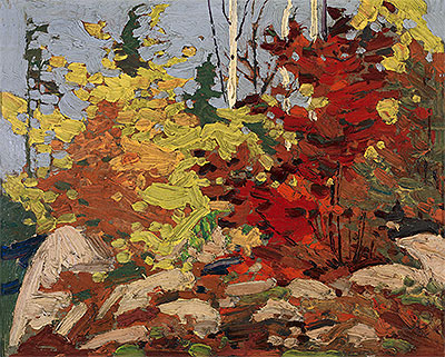 Tom Thomson | Autumn Scene, c.1916 | Giclée Canvas Print