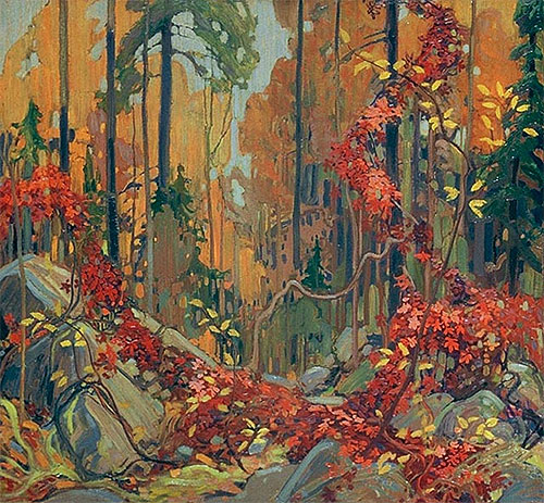 Autumn's Garland, c.1915/16 | Tom Thomson | Giclée Leinwand Kunstdruck