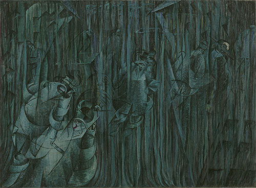 Umberto Boccioni | States of Mind III: Those Who Stay, 1911 | Giclée Canvas Print