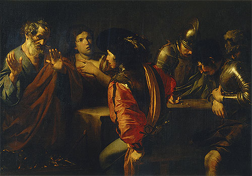 Die Verleugnung des Heiligen Petrus, 1620 | Valentin de Boulogne