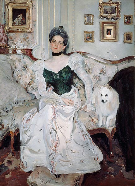 Porträt von Prinzessin Zinaida Yusupova, 1902 | Valentin Serov | Giclée Leinwand Kunstdruck
