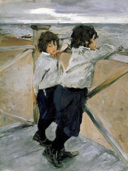 Two Boys, 1899 | Valentin Serov | Giclée Canvas Print