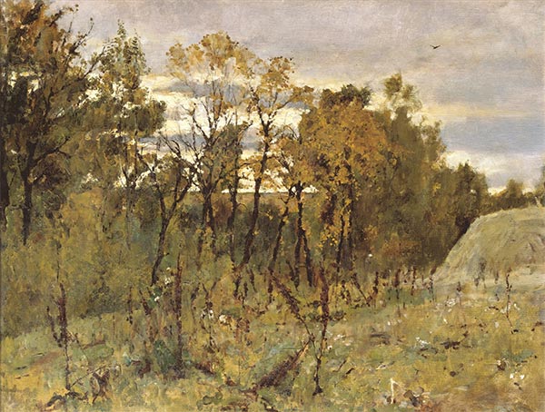 Autumn Evening. Domotkanovo, 1886 | Valentin Serov | Giclée Canvas Print