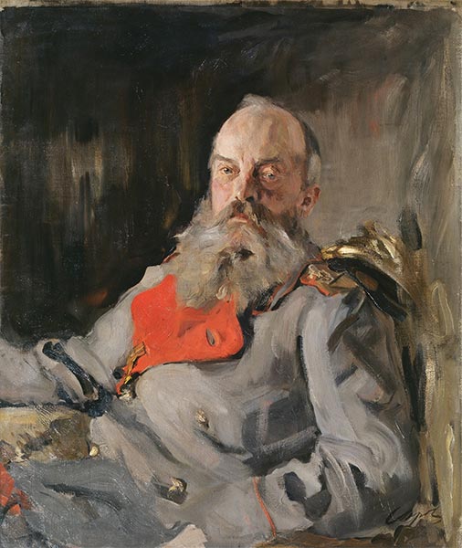 Portrait of Grand Duke Mikhail Nikolaevich, 1900 | Valentin Serov | Giclée Canvas Print