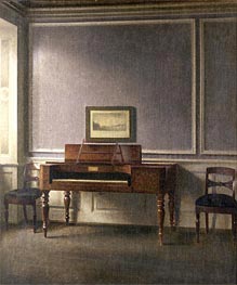 The Music Room | Hammershoi | Painting Reproduction
