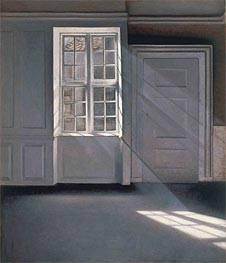 Dust Motes Dancing in the Sunbeams | Hammershoi | Painting Reproduction