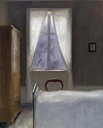 Hammershoi | Interior, 1890 | Giclée Canvas Print