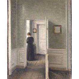 A Woman in an Interior - Hammershoi