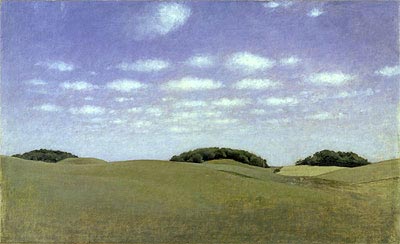 Landscape from Lejre, 1905 | Hammershoi | Giclée Canvas Print