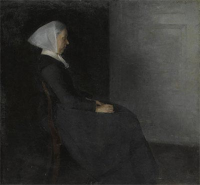 Portrait of the Artist's Mother, n.d. | Hammershoi