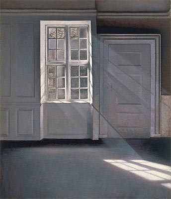 Staubkörner tanzen in den Sonnenstrahlen, 1900 | Hammershoi