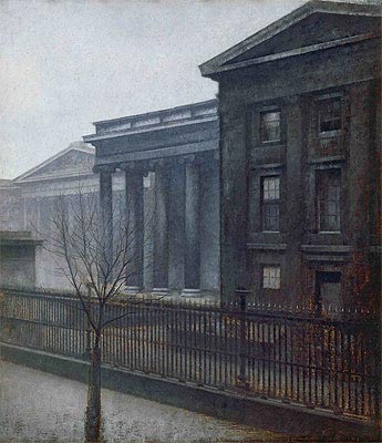 Aus dem British Museum. Winter, 1906 | Hammershoi