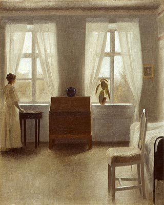 In the Bedroom, n.d. | Hammershoi