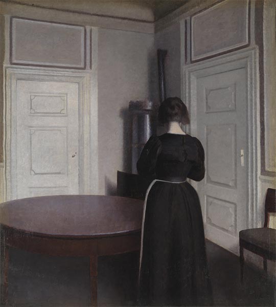 Interior, 1899 | Hammershoi | Giclée Canvas Print