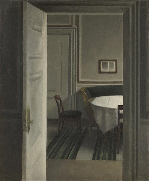 Interior. Strandgade 30, 1904 | Hammershoi | Giclée Canvas Print