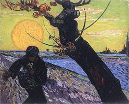 Vincent van Gogh | The Sower | Giclée Canvas Print