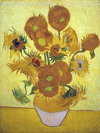 Vincent van Gogh | Still Life: Vase with Fourteen Sunflowers | Giclée Canvas Print