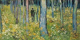 Vincent van Gogh | Undergrowth with Two Figures | Giclée Canvas Print