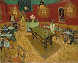 The Night Cafe in the Place Lamartine in Arles | Vincent van Gogh | Gemälde Reproduktion