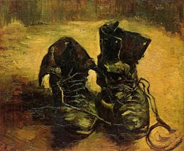 Vincent van Gogh | A Pair of Shoes, 1886 | Giclée Canvas Print