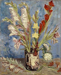 Vincent van Gogh | Vase with Gladioli, 1886 | Giclée Canvas Print