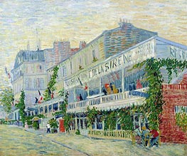Vincent van Gogh | Restaurant de la Sirene at Asnieres | Giclée Canvas Print