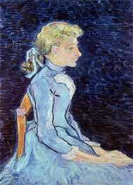 Vincent van Gogh | Portrait of Adeline Ravoux, 1890 | Giclée Canvas Print