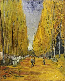 Vincent van Gogh | L'Allee des Alyscamps, Arles, 1888 | Giclée Canvas Print