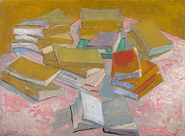 Piles of French Novels | Vincent van Gogh | Painting Reproduction