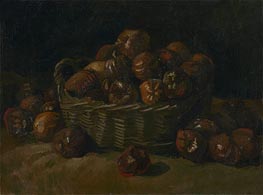 Korb der Äpfel | Vincent van Gogh | Gemälde Reproduktion