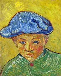 Porträt von Camille Roulin, 1888 von Vincent van Gogh | Leinwand Kunstdruck