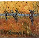 Willows at Sunset | Vincent van Gogh