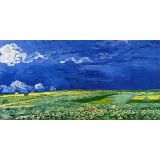Wheatfields under Thunderclouds | Vincent van Gogh