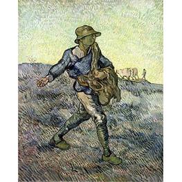 The Sower (after Millet) - Vincent van Gogh