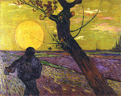 Der Sämann, 1888 | Vincent van Gogh | Giclée Leinwand Kunstdruck
