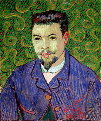 Porträt von Doktor Felix Rey, 1889 | Vincent van Gogh | Giclée Leinwand Kunstdruck