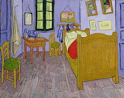 Van Gogh's Bedroom at Arles, 1889 | Vincent van Gogh | Giclée Leinwand Kunstdruck