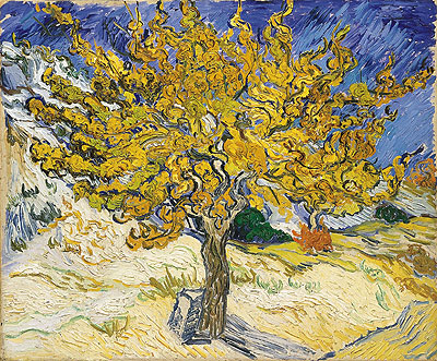 The Mulberry Tree, 1889 | Vincent van Gogh | Giclée Leinwand Kunstdruck