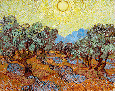 Olive Trees, 1889 | Vincent van Gogh | Giclée Canvas Print