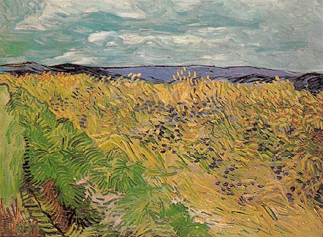 Weizenfeld mit Kornblumen, 1890 | Vincent van Gogh | Giclée Leinwand Kunstdruck