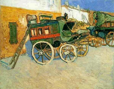 Tarascon Stagecoach, 1888 | Vincent van Gogh | Giclée Canvas Print