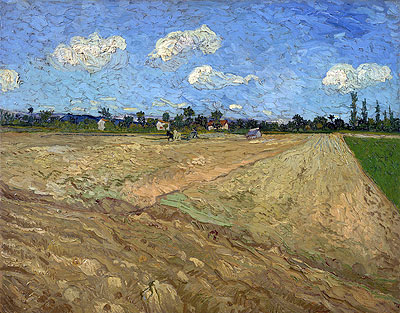 The Plowed Field, 1888 | Vincent van Gogh | Giclée Canvas Print